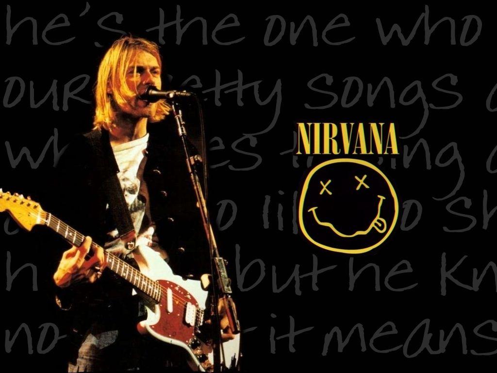 1024x768 Kurt Cobain Nirvana