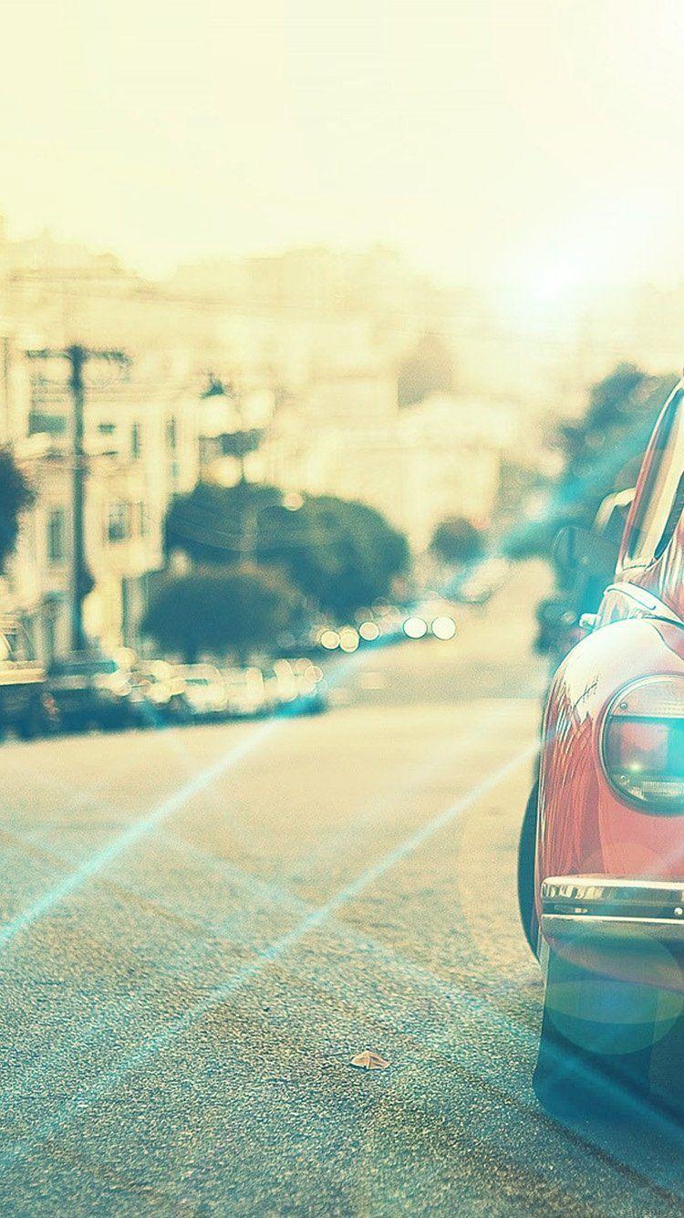 750x1334 OLD CAR STREET VINTAGE FLARE WALLPAPER HD IPHONE. iPhone