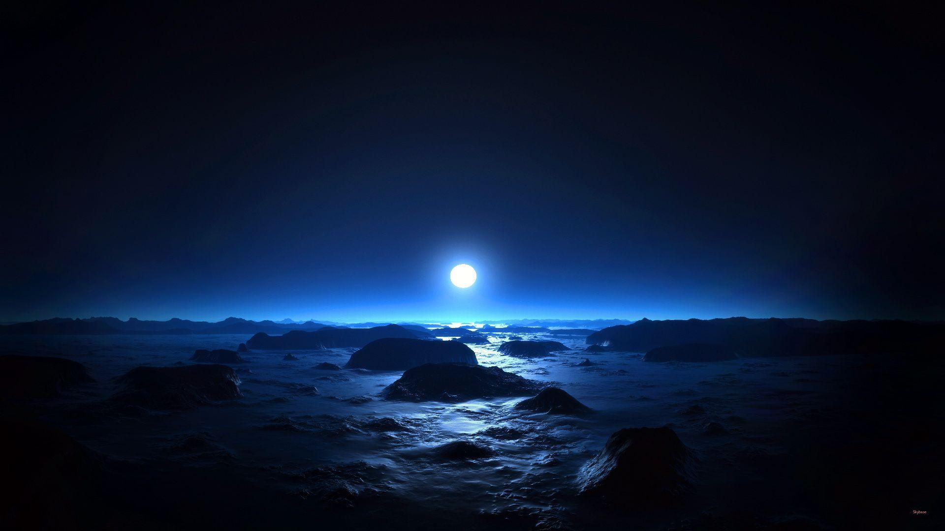 1920x1080 Midnight Blue Wallpaper Wallpaper New