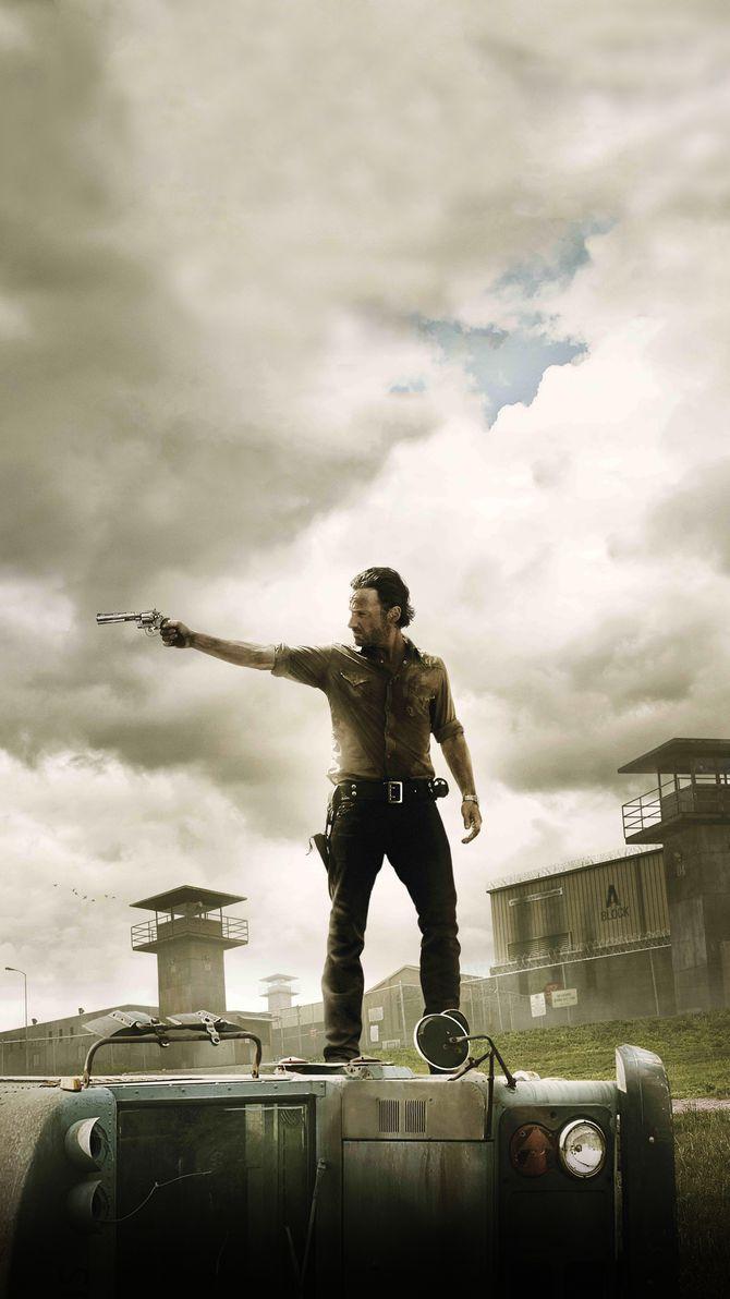 Rick Grimes Phone Wallpapers Top Free Rick Grimes Phone Backgrounds Wallpaperaccess