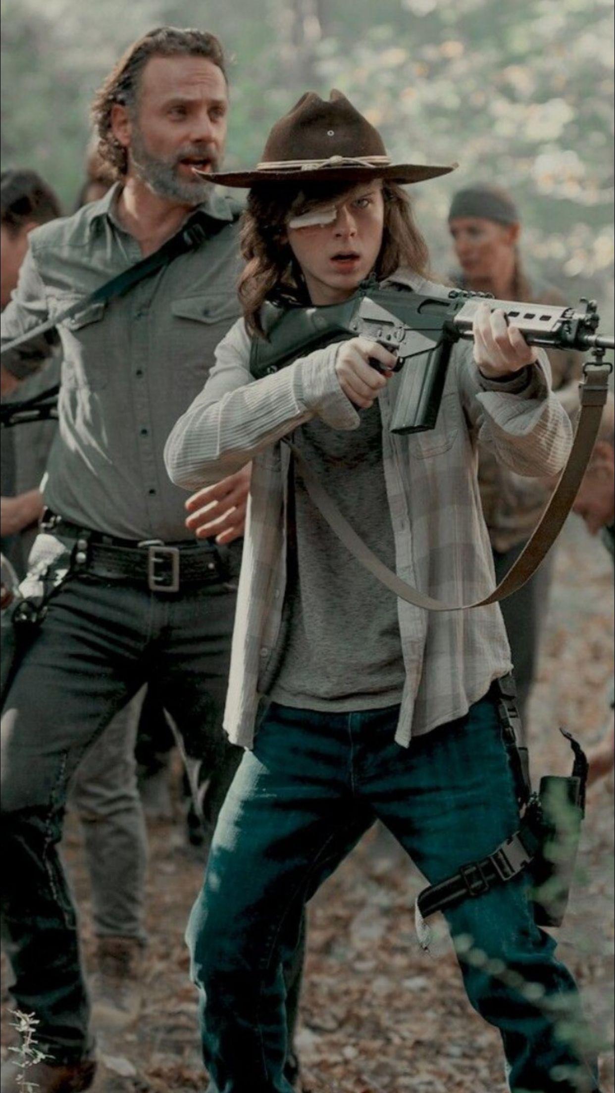 1242x2208 Rick Grimes Wallpaper