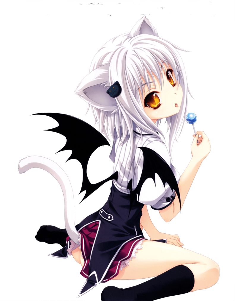 791x1010 Cute Anime Cat Girl - (791x1010) Png Clipart Download