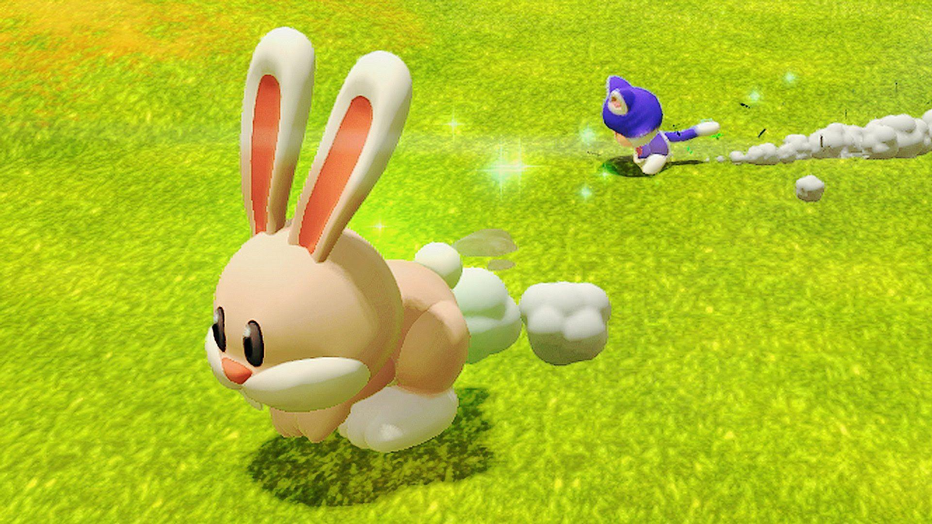 Найти новую игру кролик тинтон бини. Марио заяц. Супер Марио Раббитс. Супер кролик. Кролик из Марио.