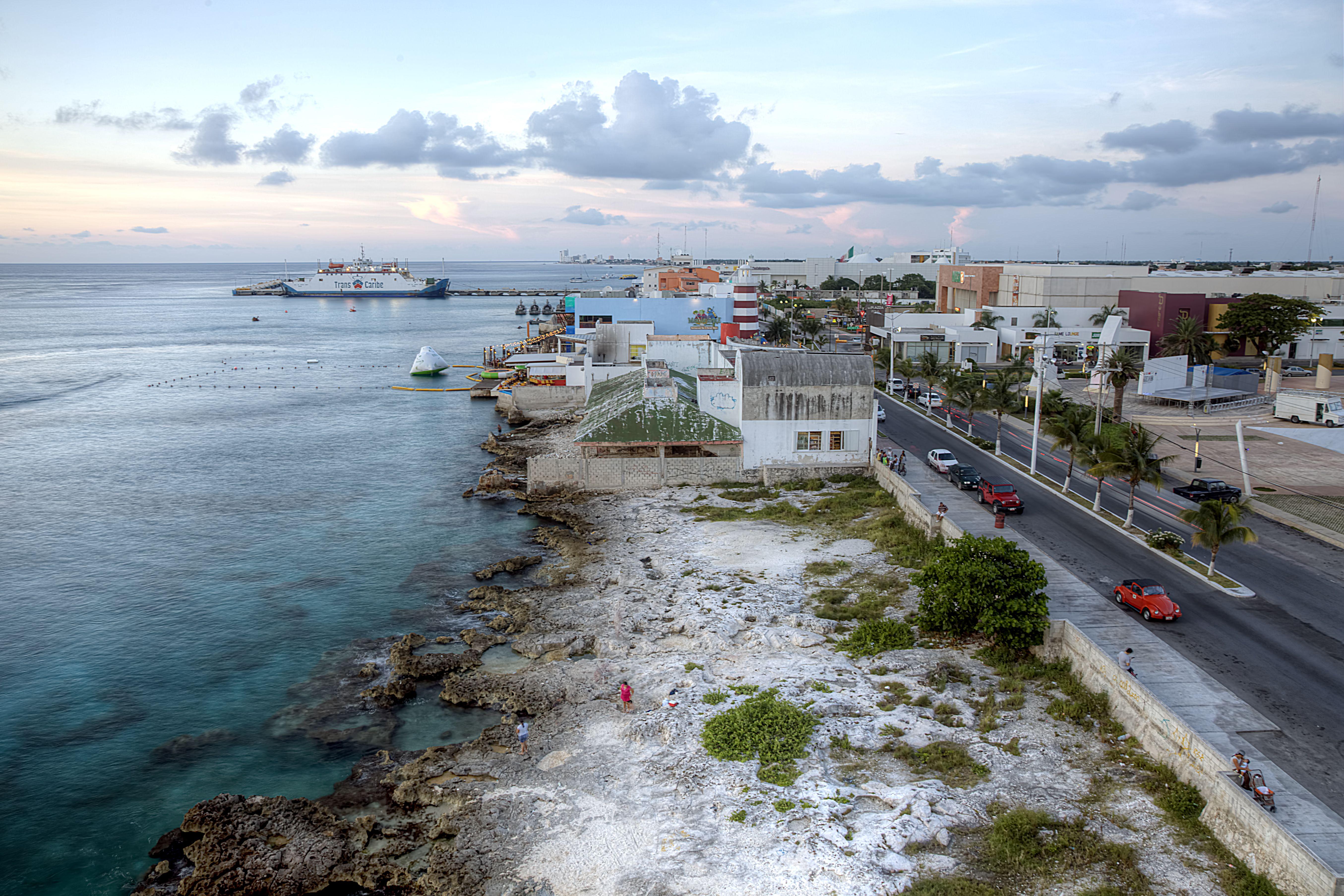 5420x3615 Sunset in Cozumel, Mexico