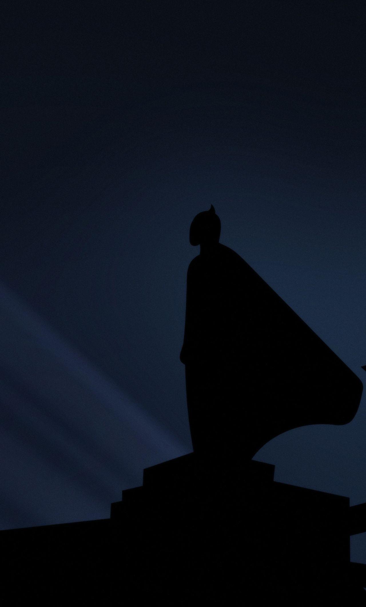 1280x2120 Batman And His Bat Signal iPhone HD 4k Wallpaper