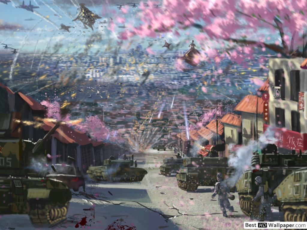 1024x768 Japan Army HD wallpaper download