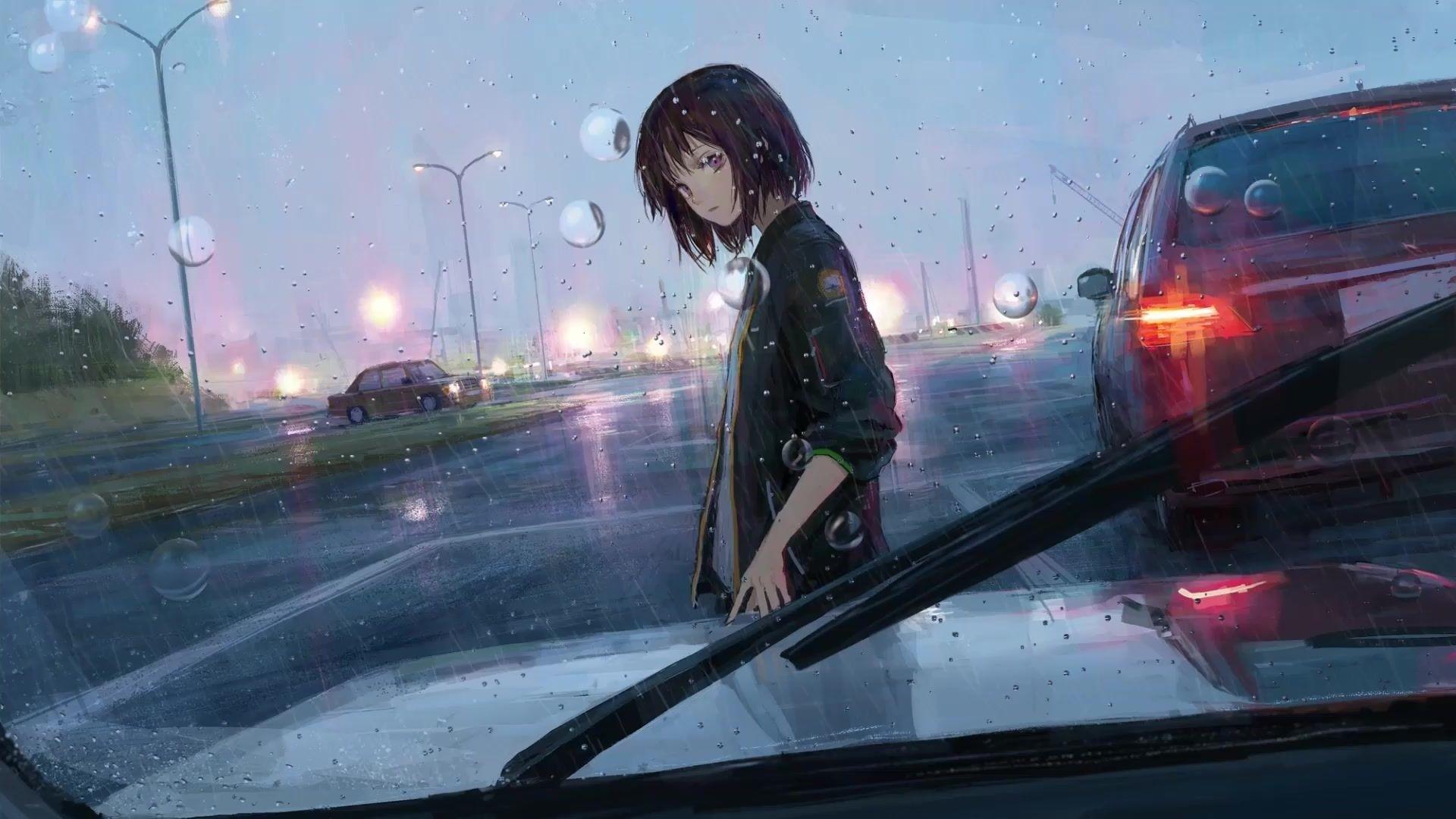 Lofi Rain Wallpapers - Top Free Lofi Rain Backgrounds - WallpaperAccess