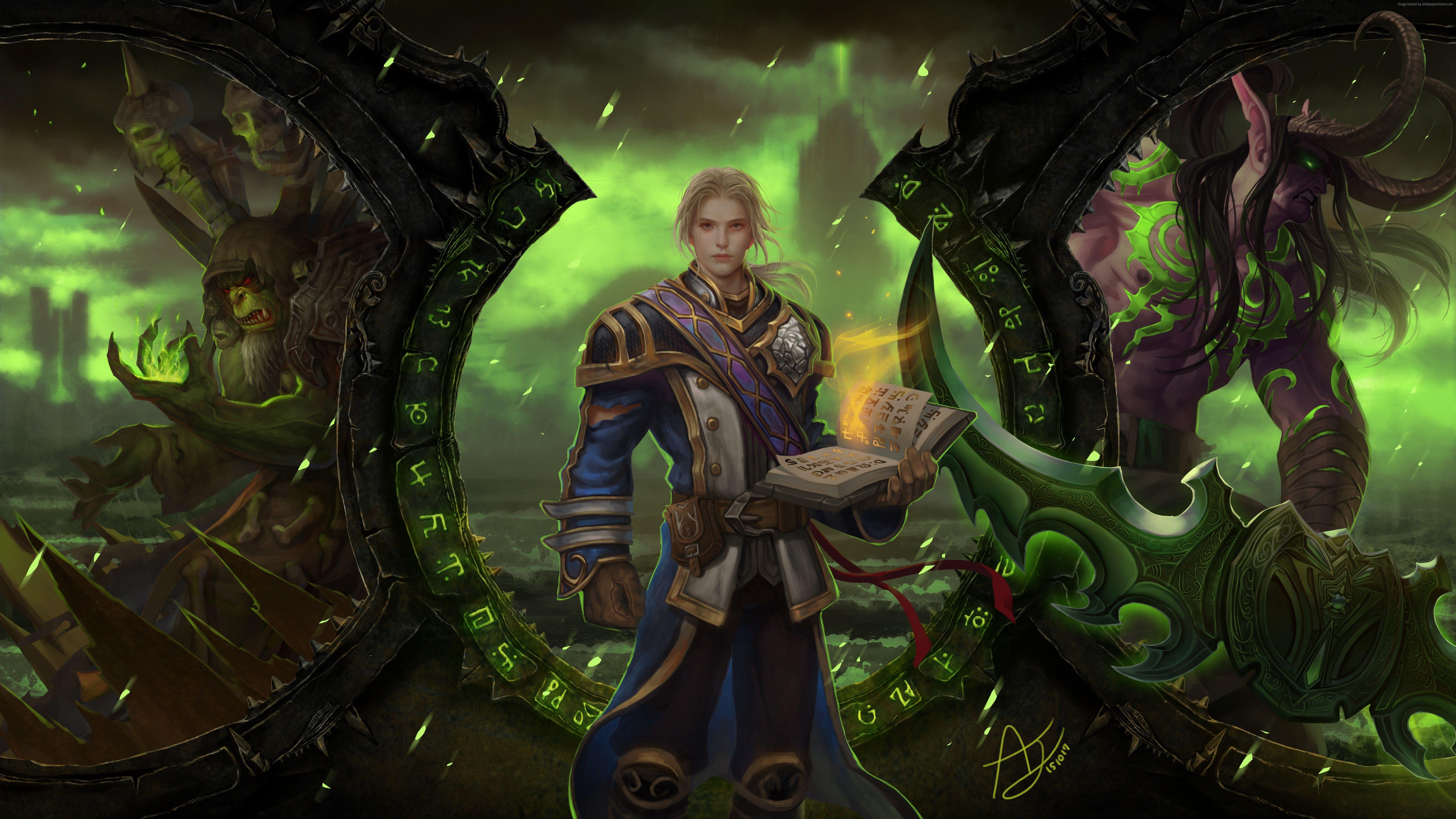 6000x3375 World Of Warcraft Legion 4k Wallpaper. UHD Background Image