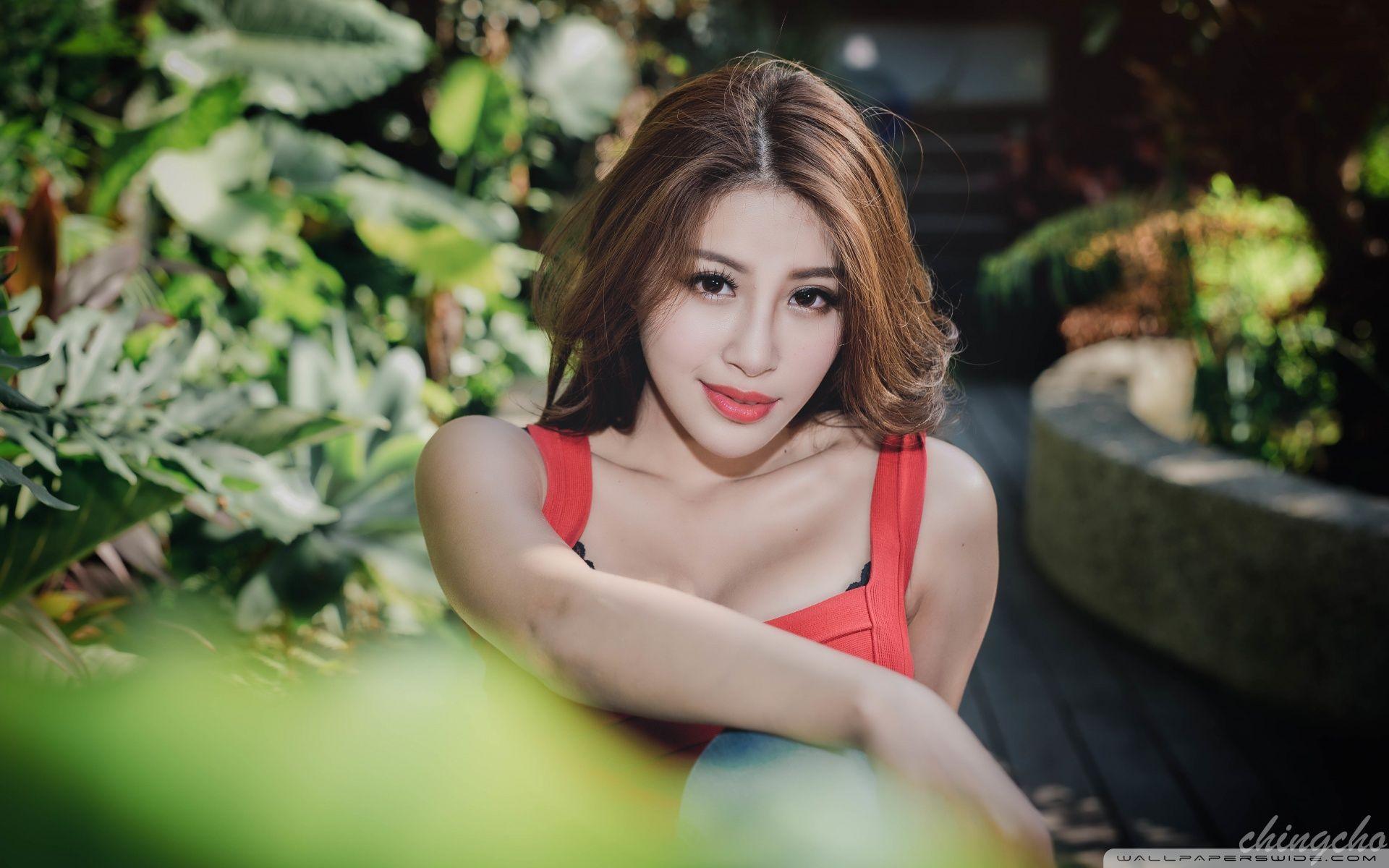 1920x1200 Asian Girl Smile Ultra HD Desktop Background Wallpaper for 4K UHD