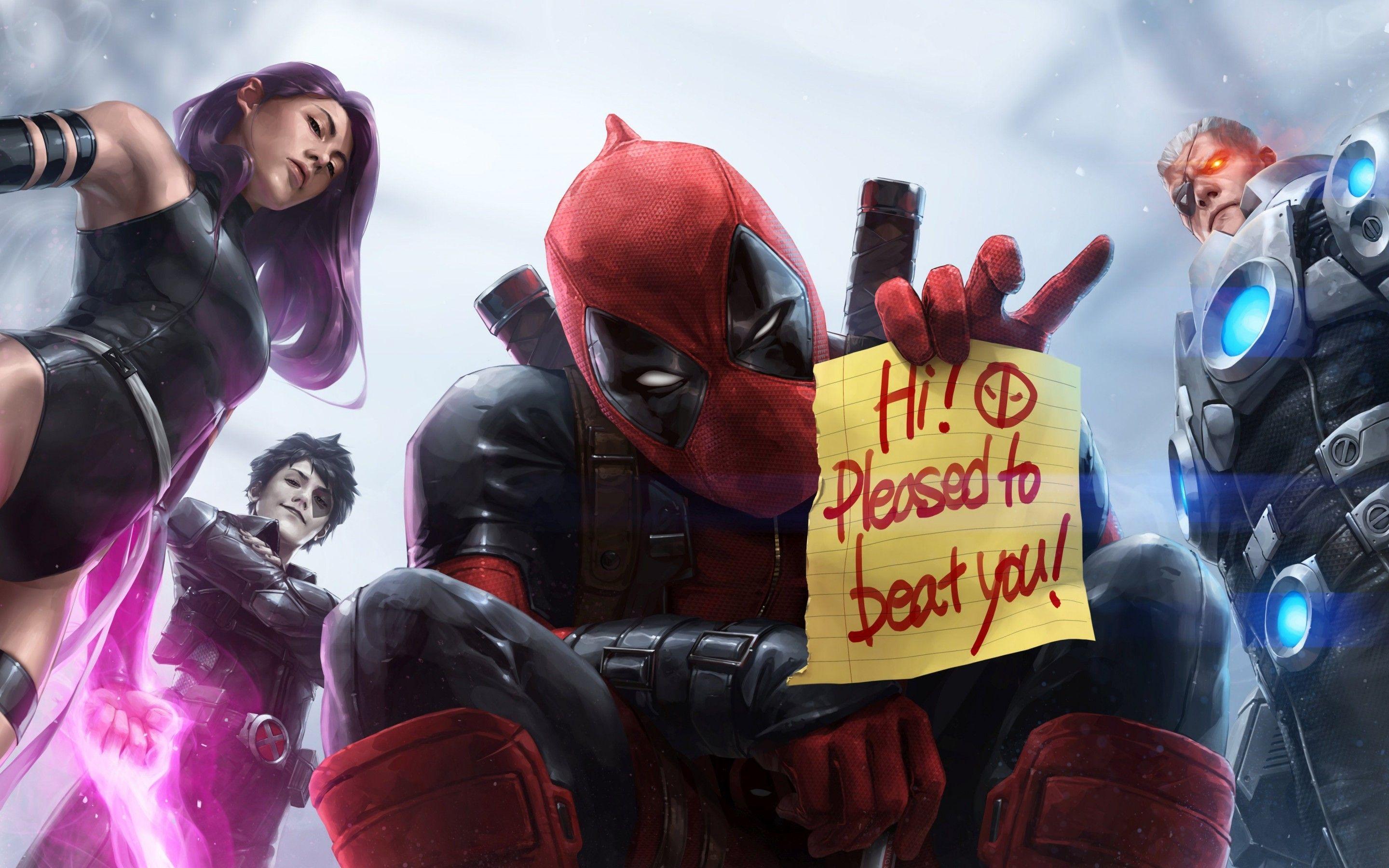 2880x1800 Wallpaper MARVEL Future Fight, X Force, Deadpool, 4K, Games,. Wallpaper For IPhone, Android, Mobile And Desktop
