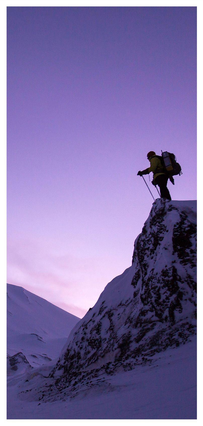 808x1692 mountain climbing mobile wallpaper background image free