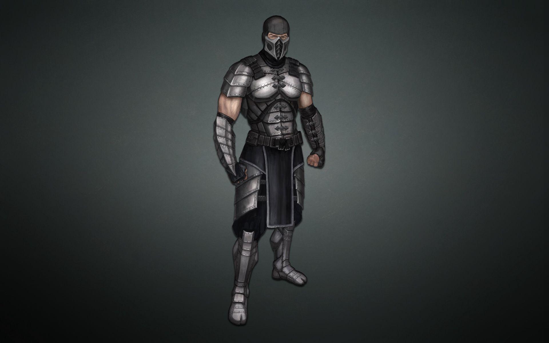 1920x1200 Download wallpaper 1920x1200 mortal kombat x, smoke, costume
