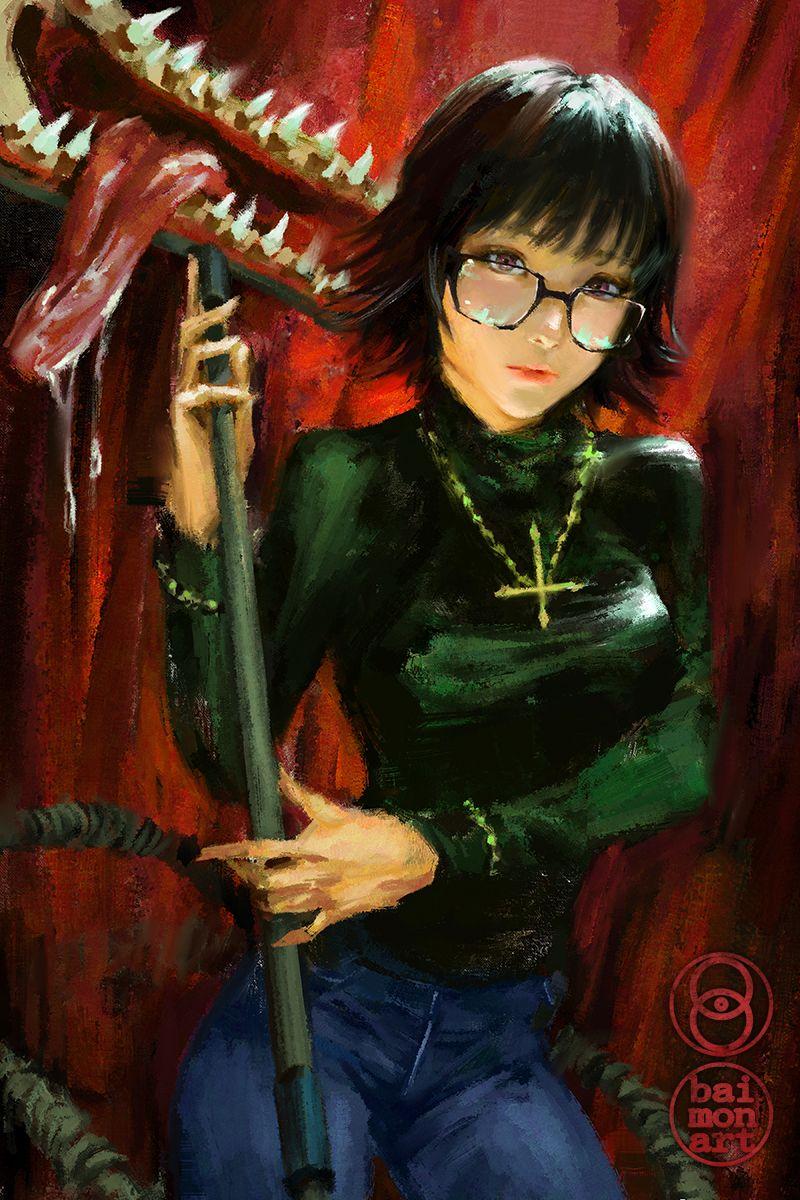 800x1200 Murasaki Shizuku x Hunter Anime Image Board