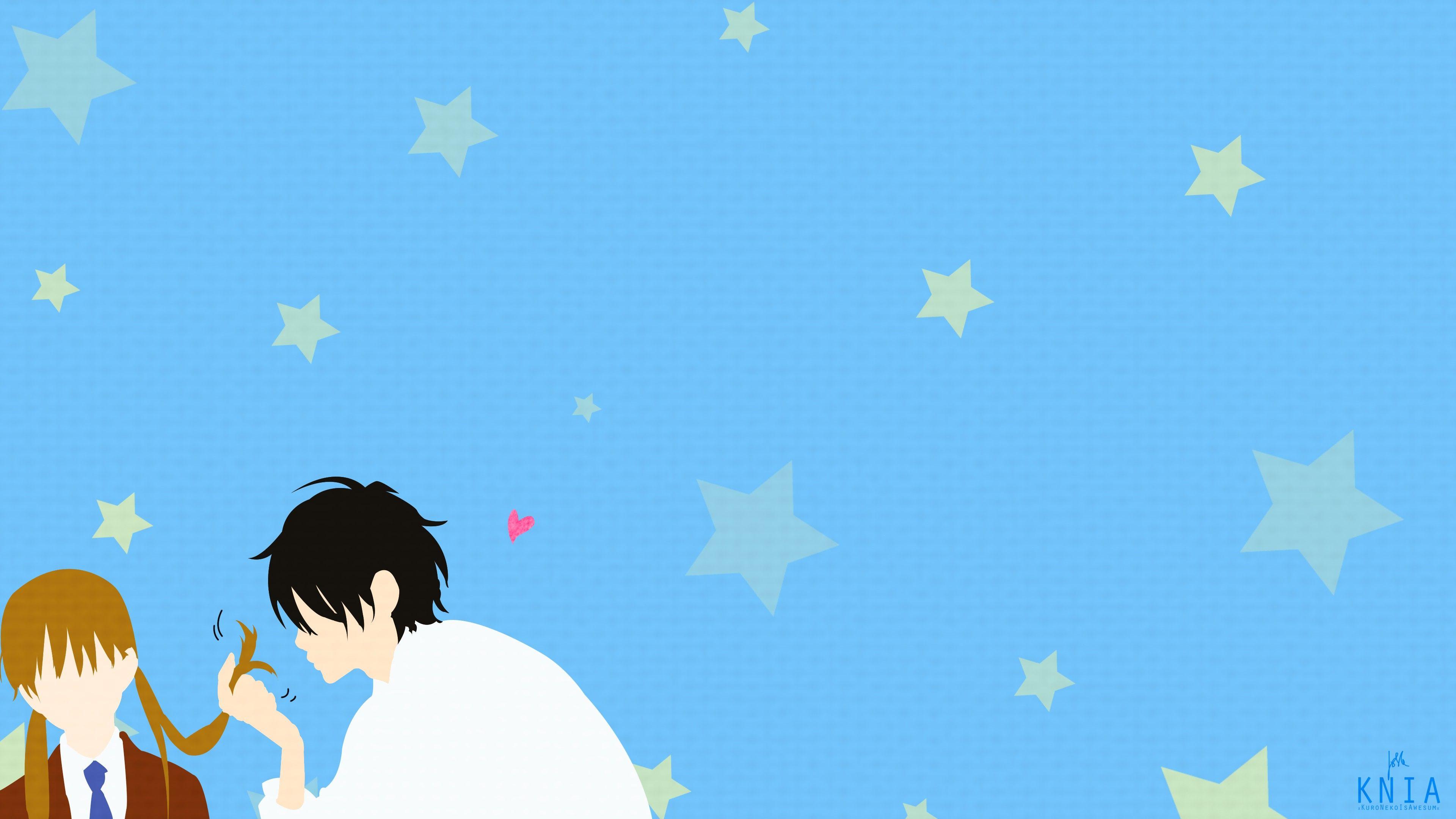 3840x2160 Tonari no Kaibutsu, Mizutani Shizuku, Yoshida Haru HD Wallpaper