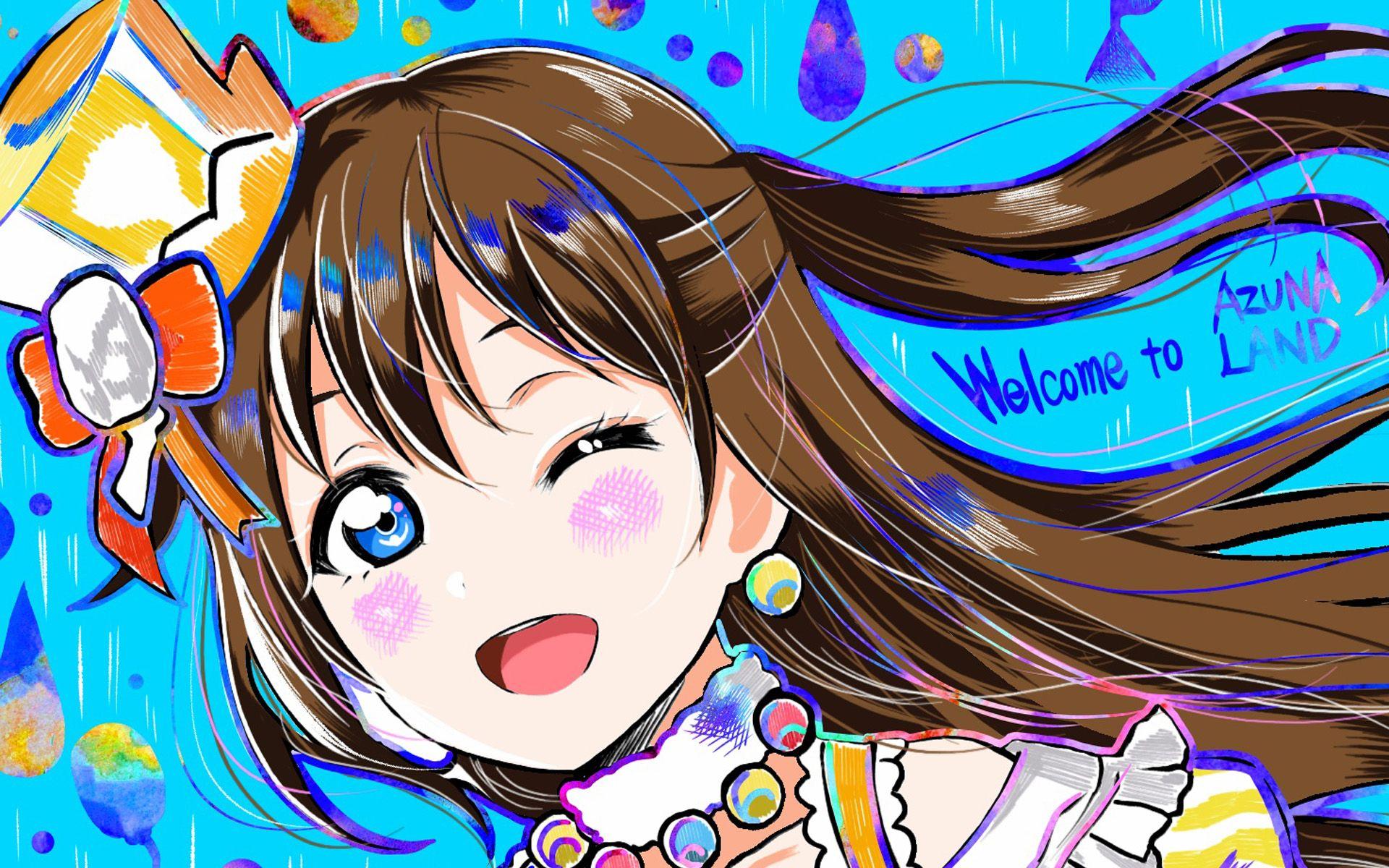 1920x1200 Download wallpaper Shizuku Osaka, manga, Love Live, artwork