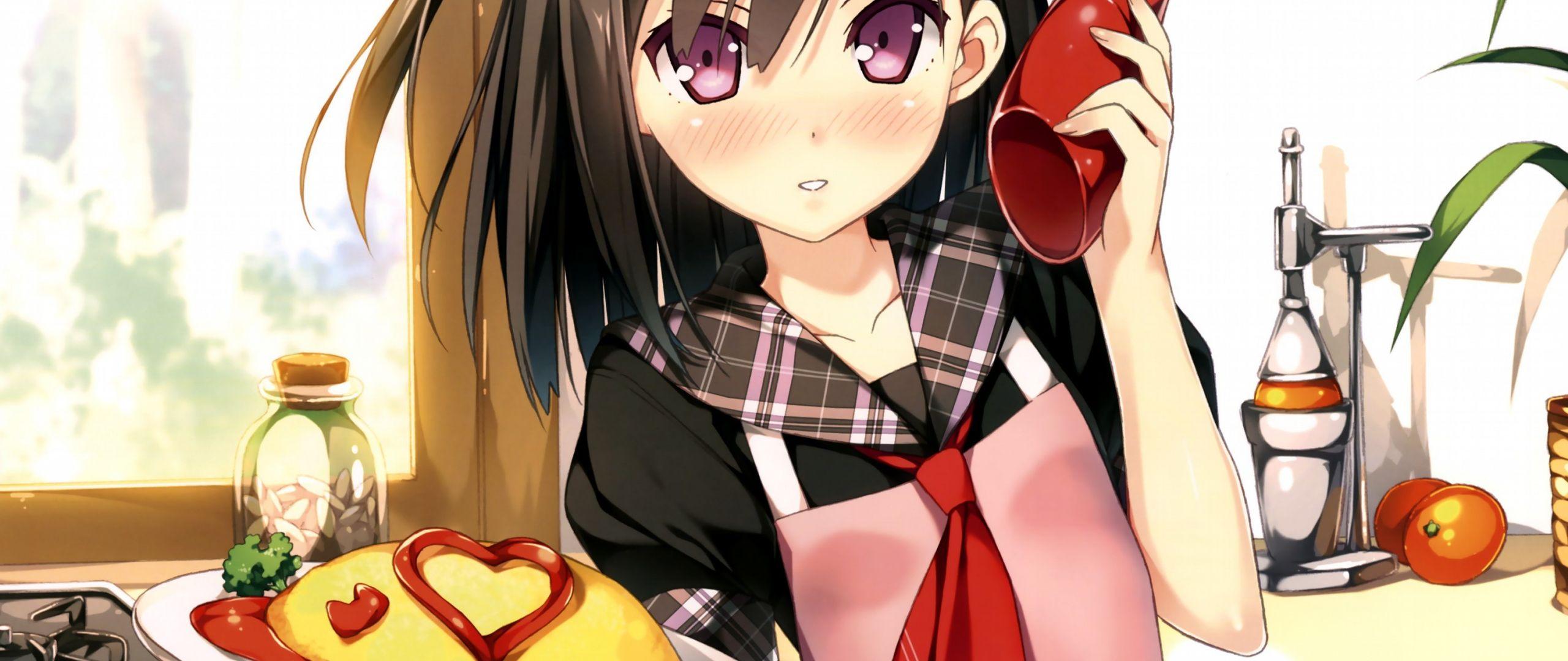 2560x1080 Desktop Wallpaper Shizuku Anime Girl, HD Image, Picture