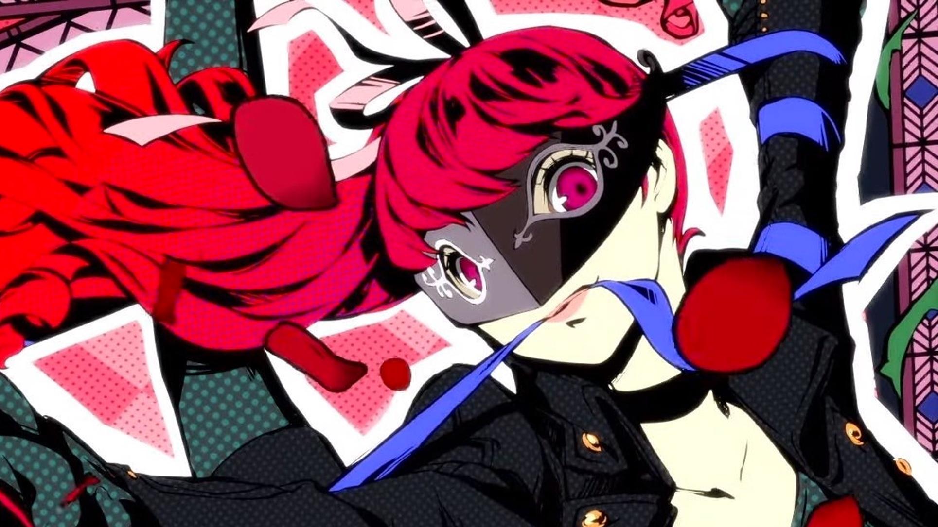 1929x1085 Meet the Phantom Thieves Member, Kasumi Yoshizawa. Cat with Monocle