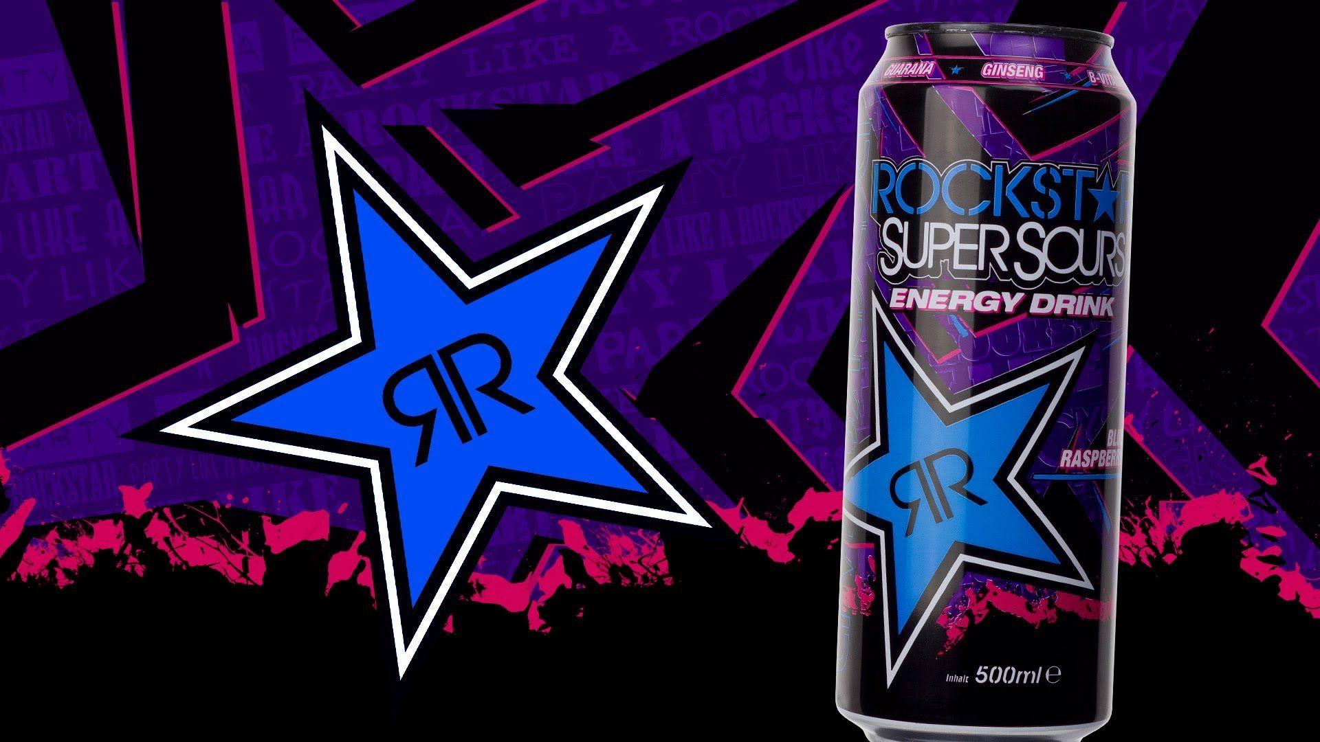 1920x1080 Blue rockstar Logos