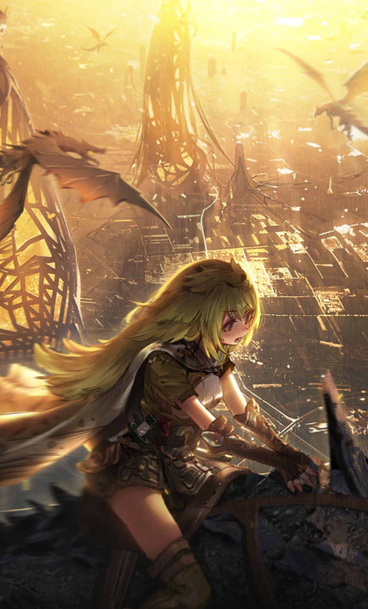 1280x2120 Dragon City Science Fiction iPhone HD 4k Wallpaper