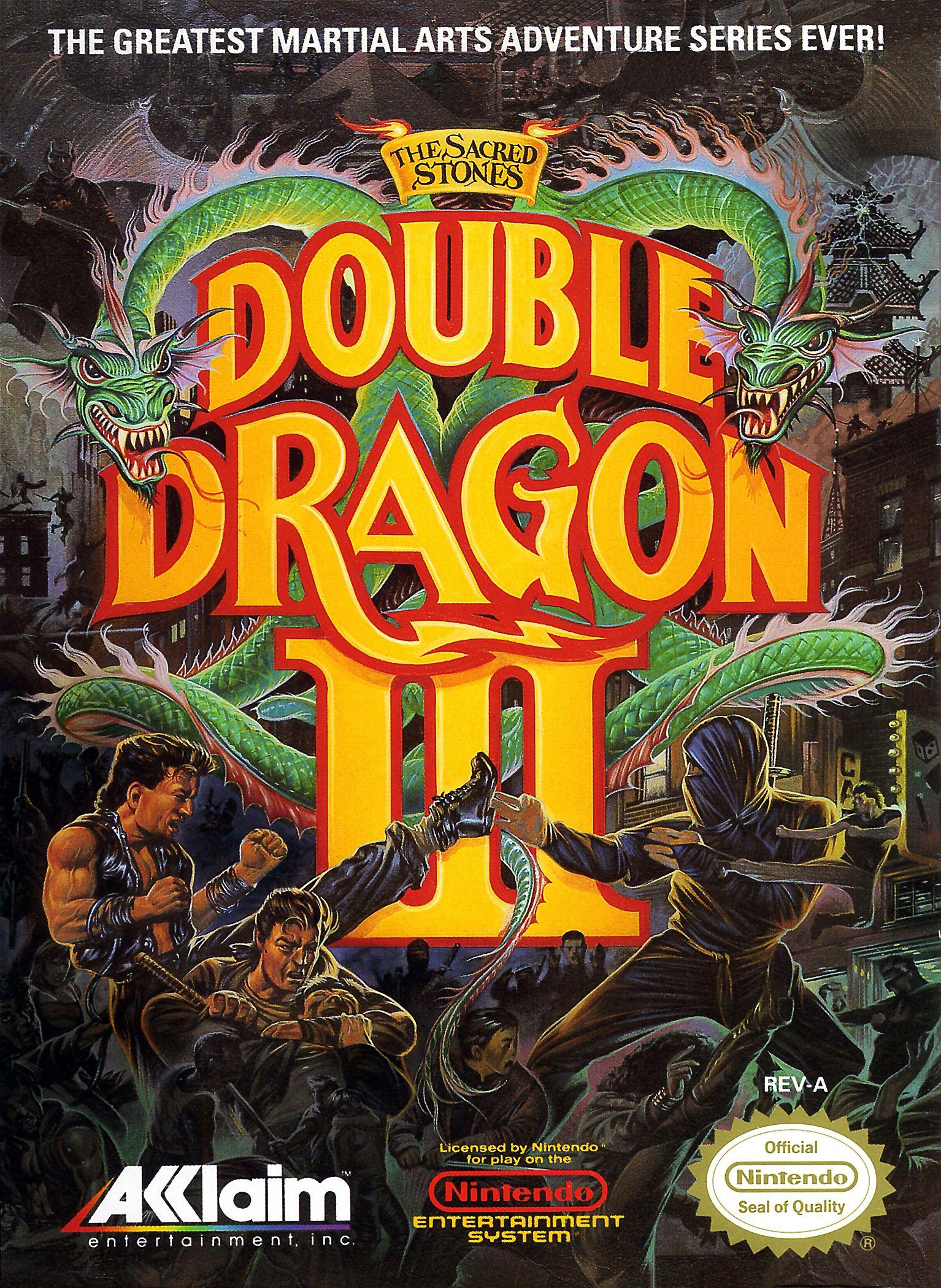1534x2100 Double Dragon III: The Sacred Stones