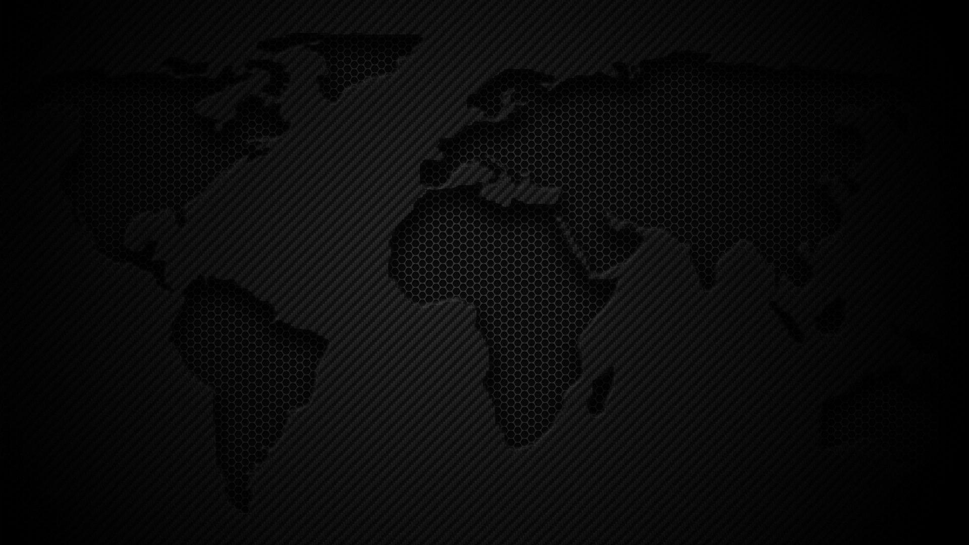 1920x1080 Black Carbon Wallpaper