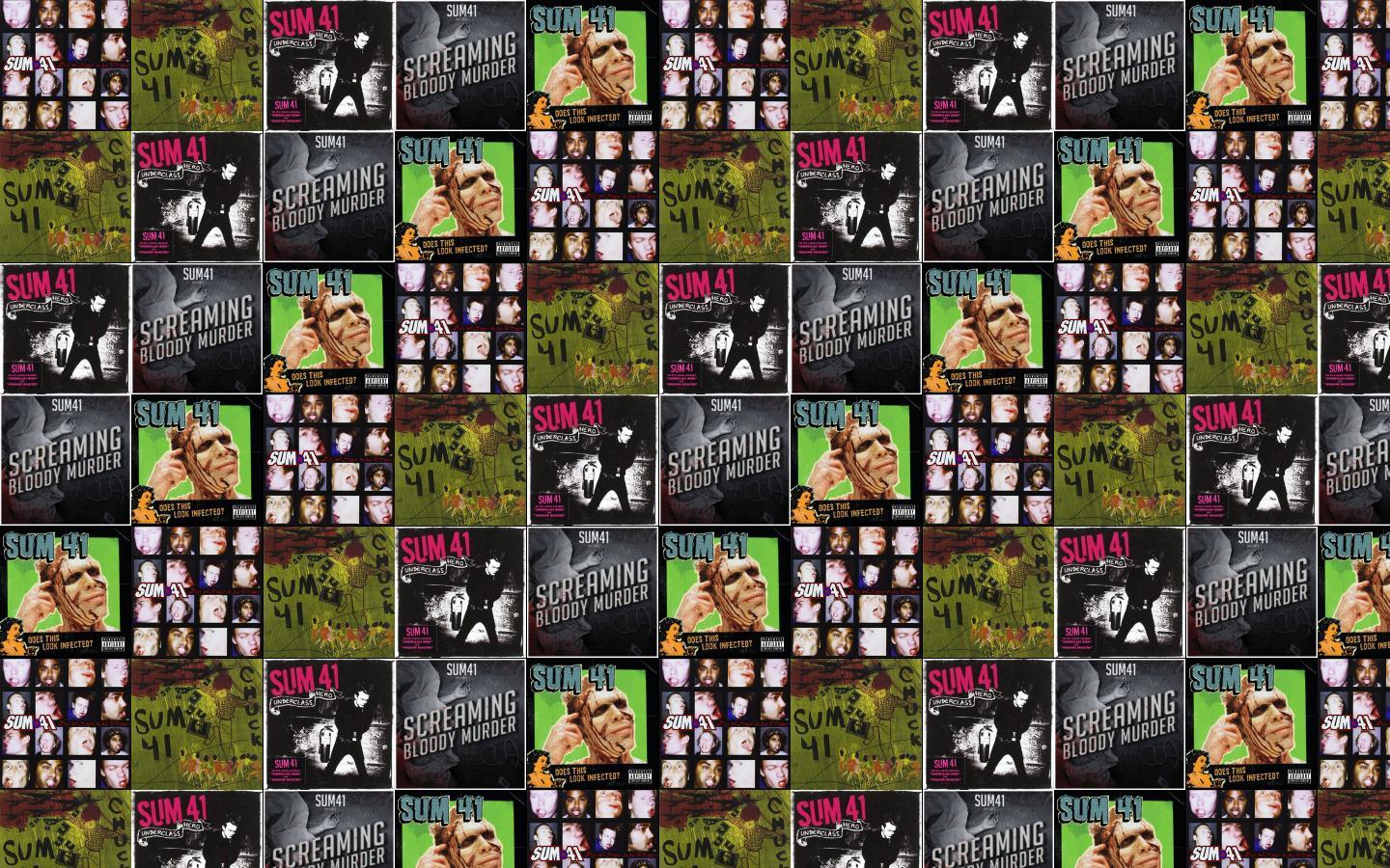 1440x900 Sum 41 All Killer No Filler Chuck Underclass Wallpaper « Tiled