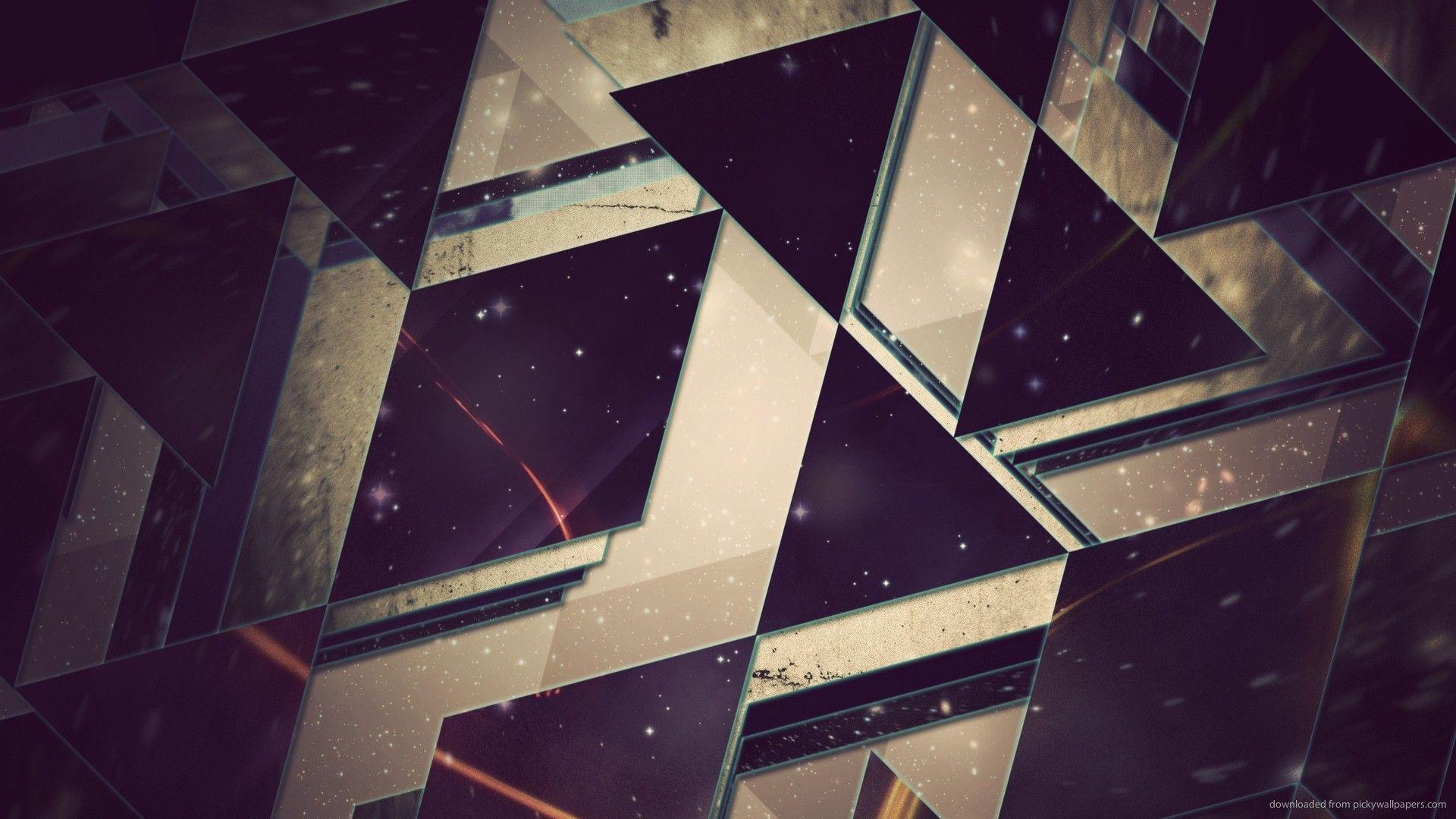 1920x1080 Triangle Galaxy wallpaper for iPhone via Cocopapa Fonts 1920x1080