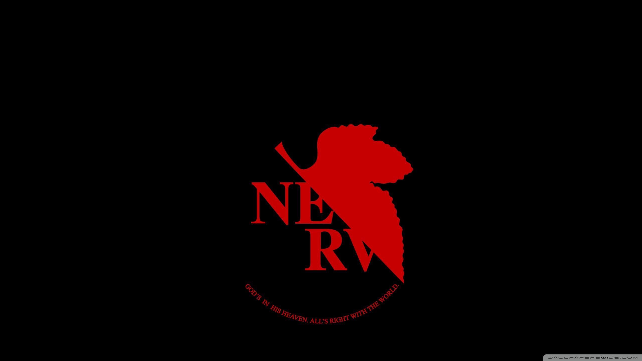 2560x1440 Neon Genesis Evangelion Nerv Ultra HD Hình nền cho máy tính để bàn