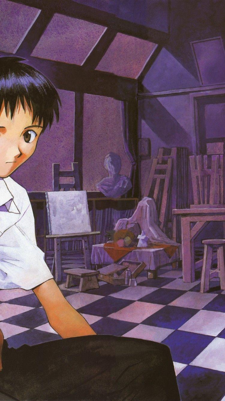 750x1334 Download 750x1334 Neon Genesis Evangelion, Ayanami Rei, Ikari