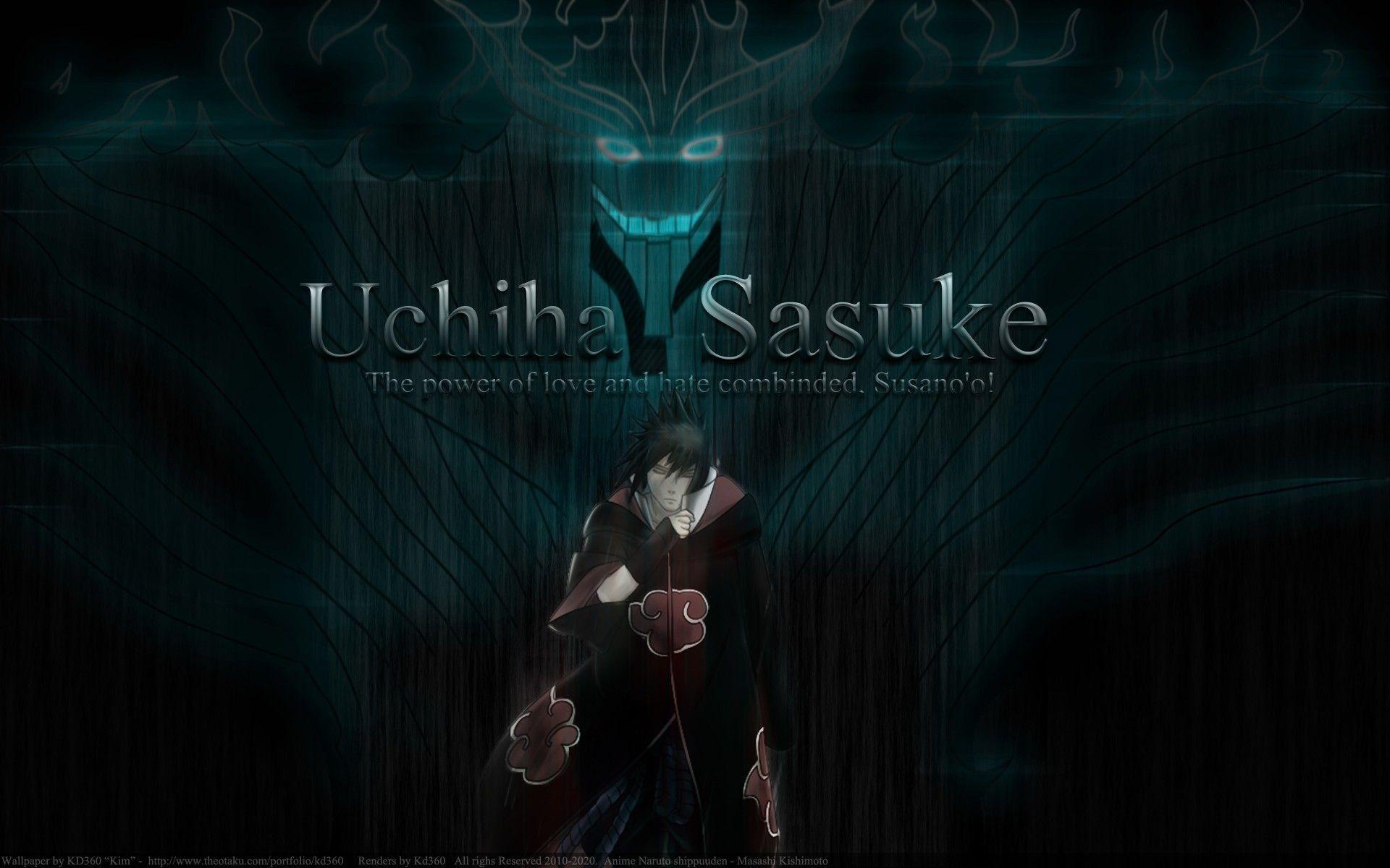 1920x1200 Naruto and Sasuke Wallpaper