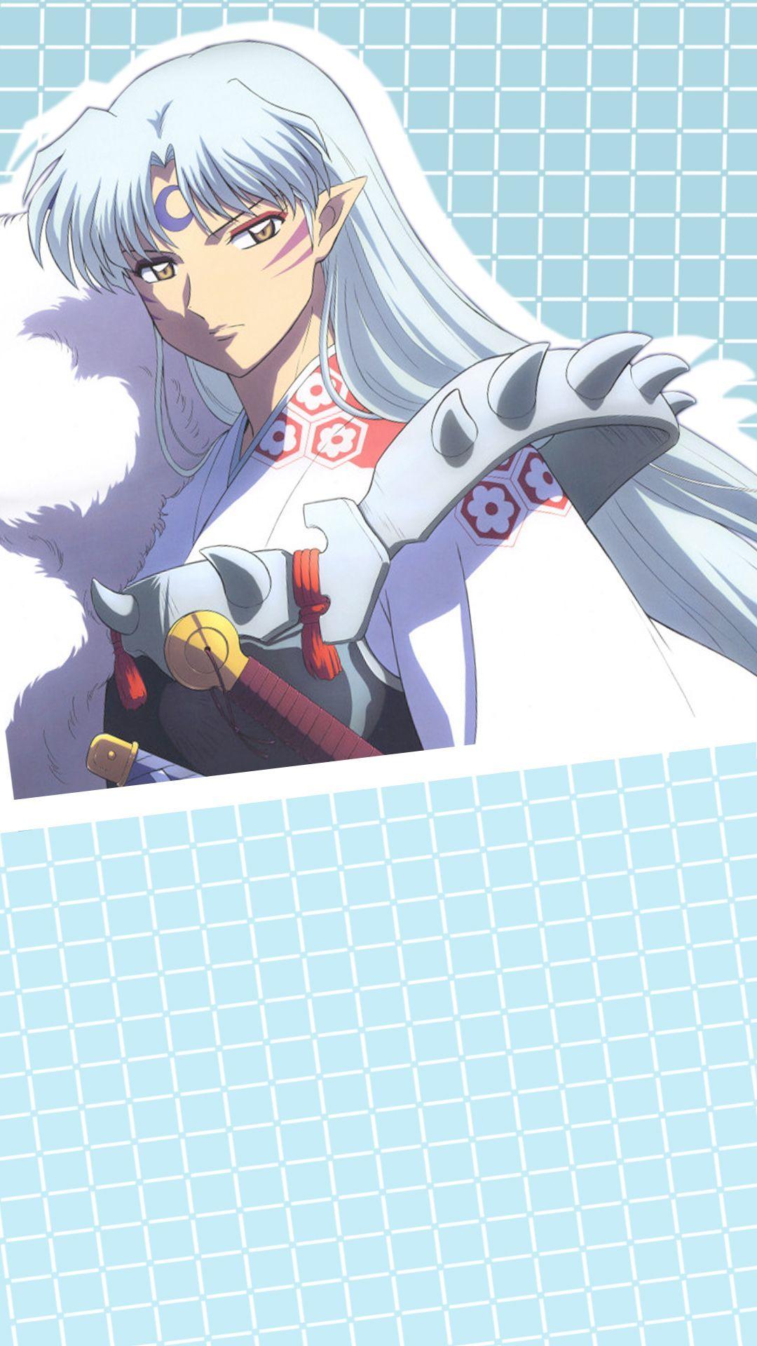 1080x1920 anime lockscreen. Anime, Cute wallpaper, Sesshomaru