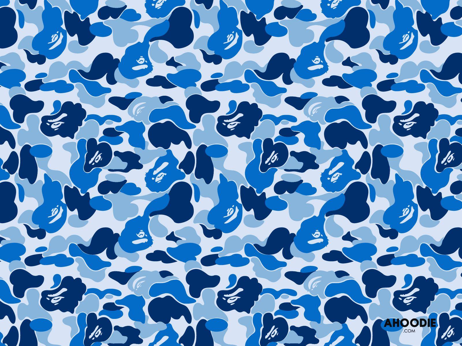 Blue Camo wallpaper by SenseiMods  Download on ZEDGE  347e