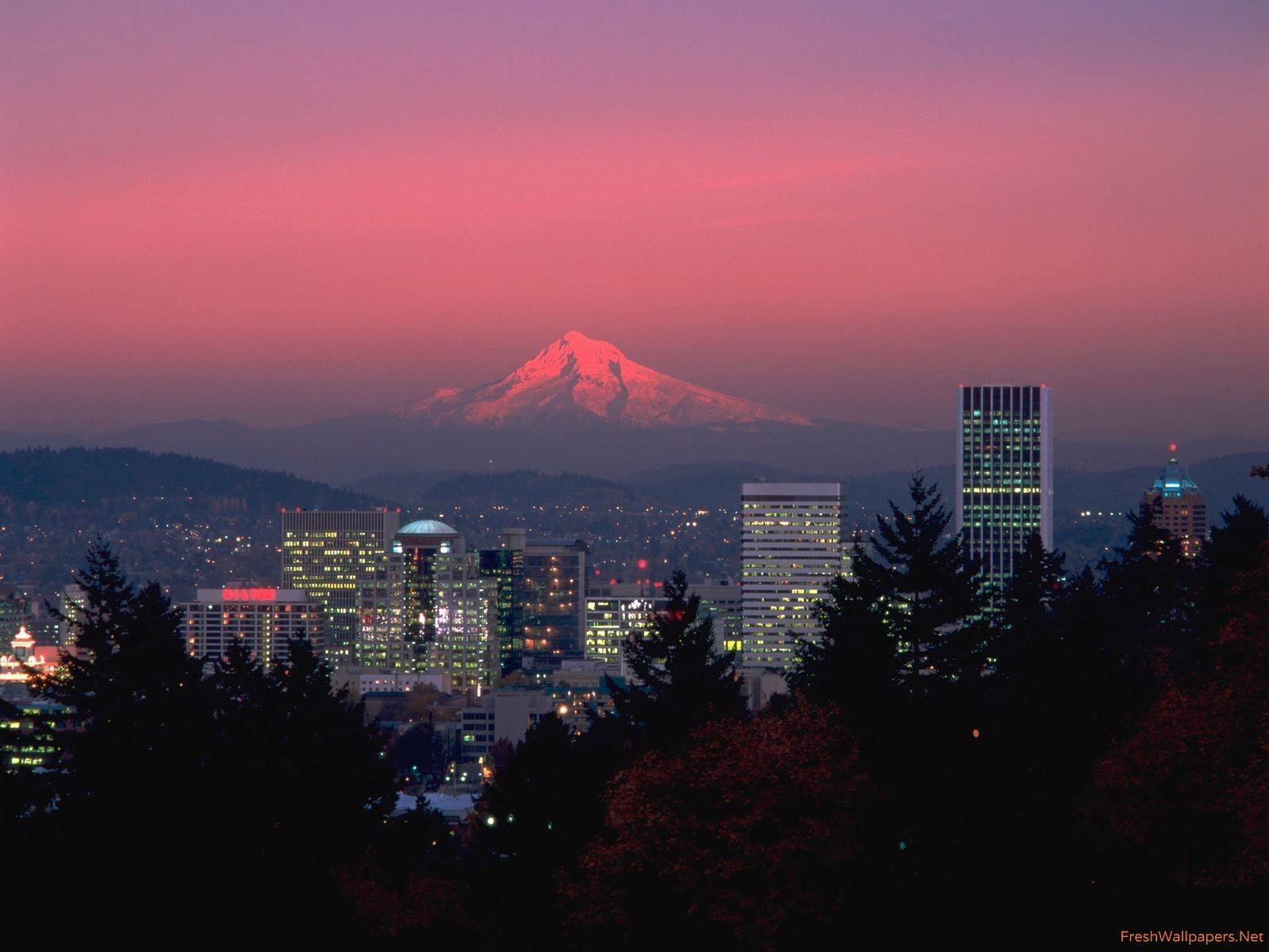1600x1200 Mount Hood, Portland, Oregon wallpaper