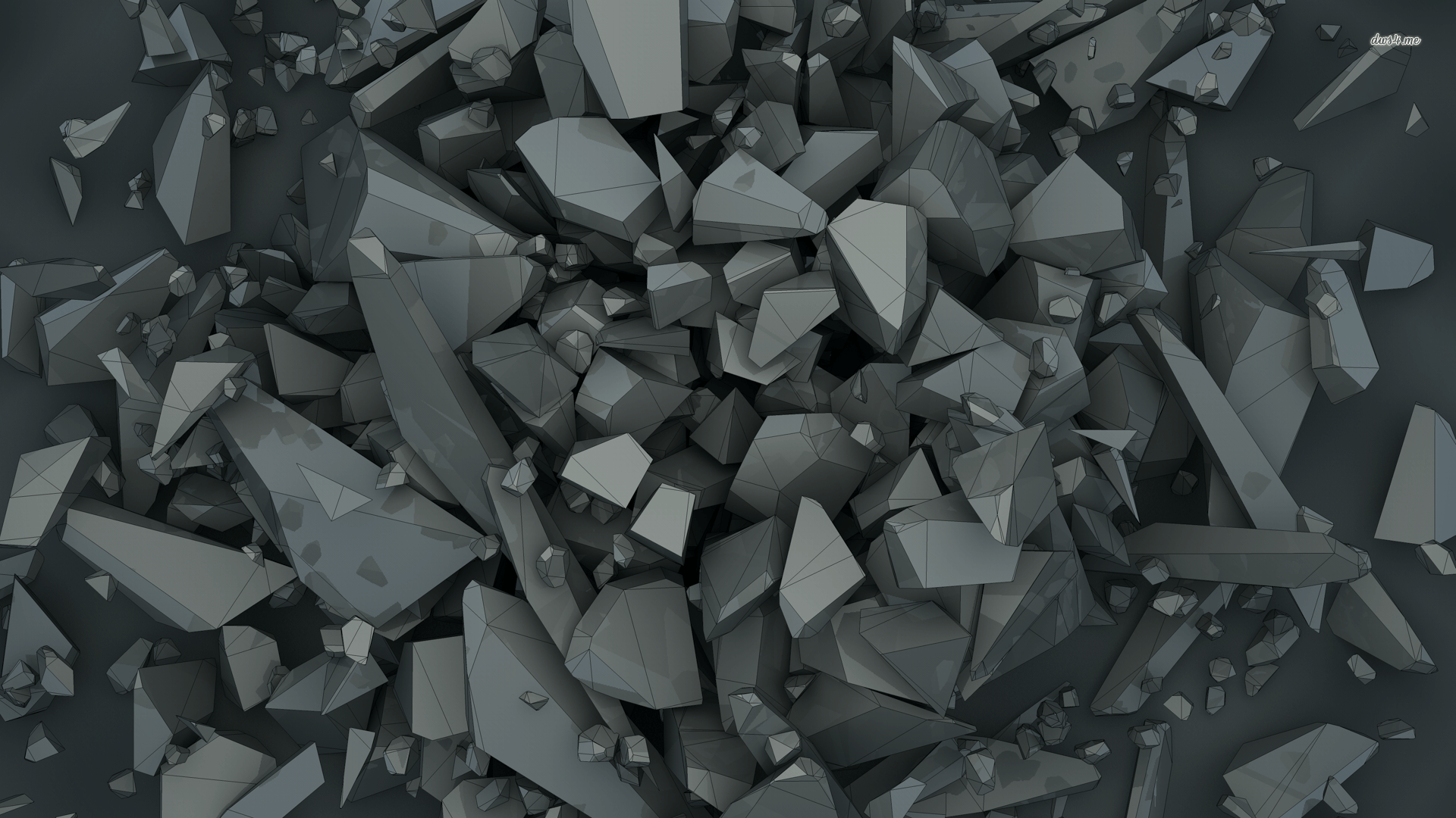 1920x1080 Polygonal Wallpaper. Polygonal Mesh
