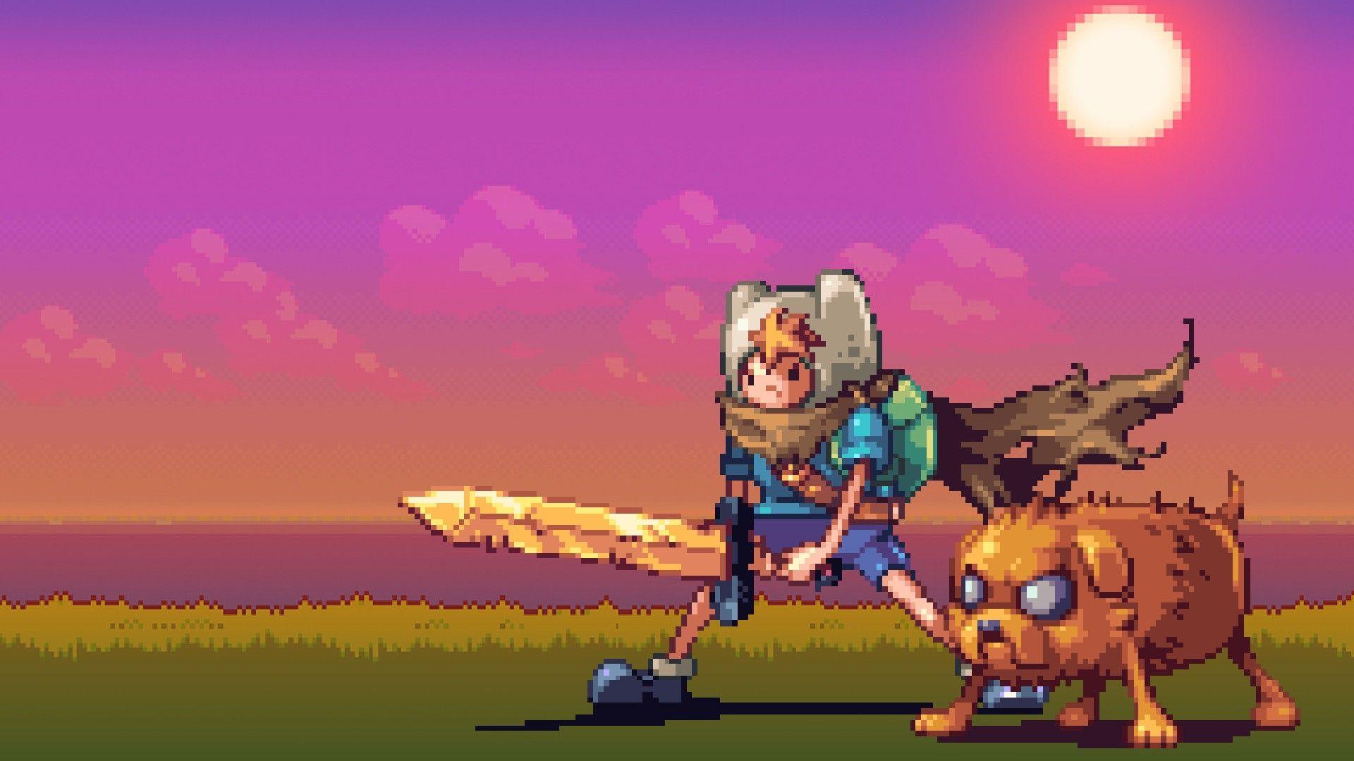 1920x1080 Aesthetic Pixel Art Wallpaper HD 49286