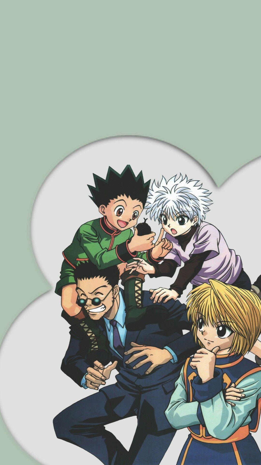 Hunter x Hunter Wallpaper 4K, Aesthetic anime, Black background