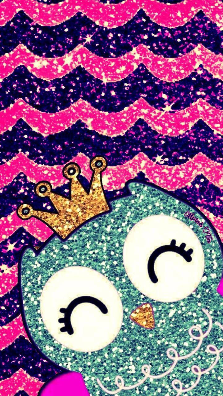 720x1280 Bling Owl Galaxy Wallpaper #androidwallpaper #iphonewallpaper