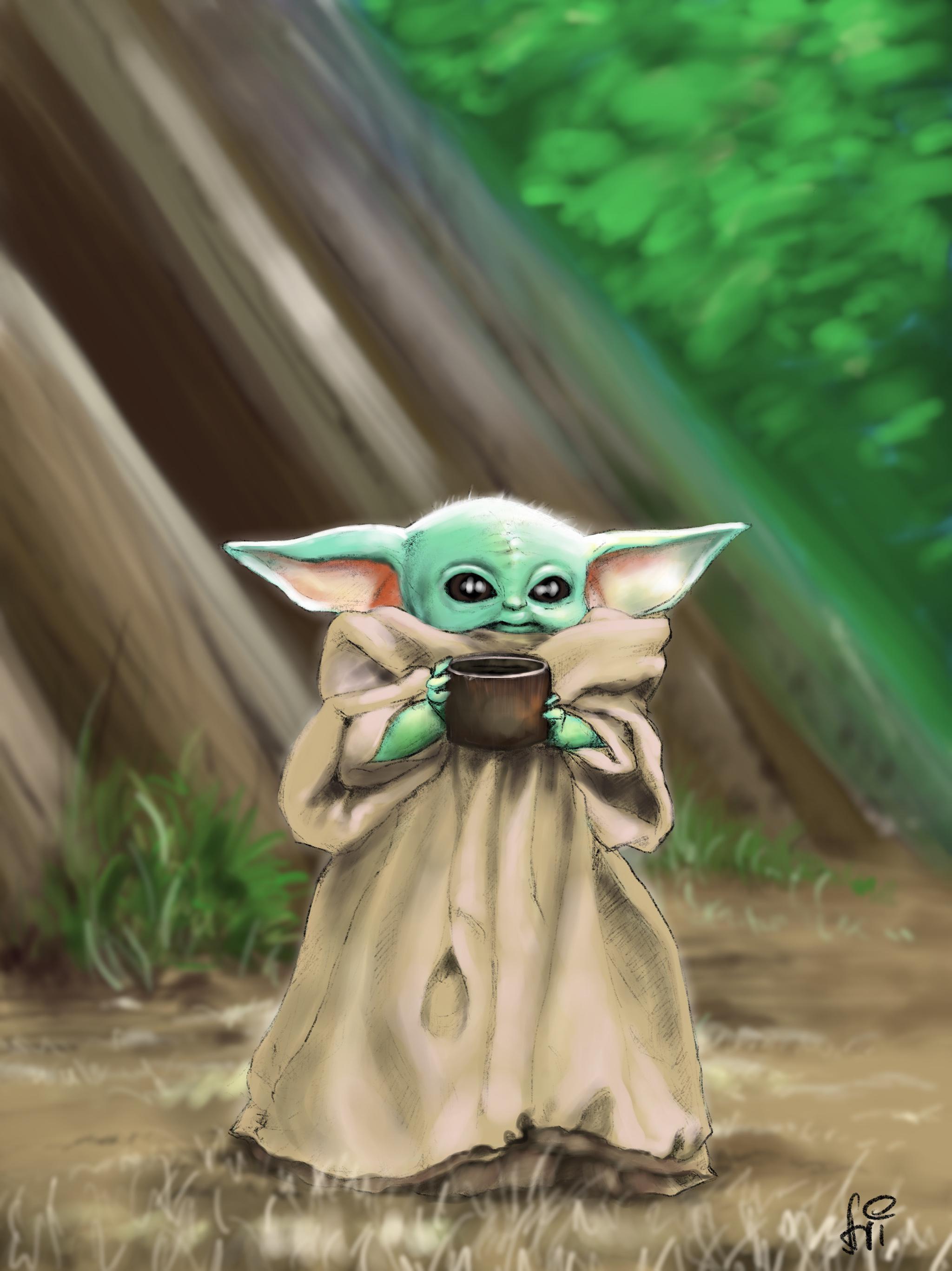 2048x2732 HD Baby Yoda Wallpaper & Mandalorian Wallpaper for Android