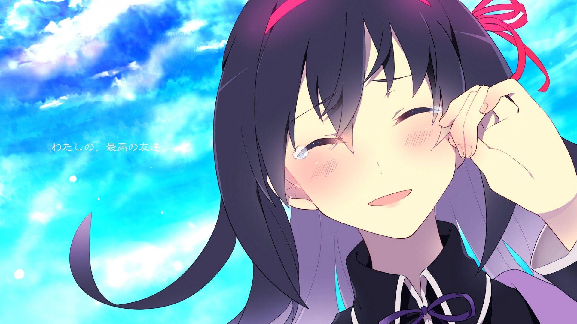 1920x1080 Crying Anime Girl Wallpaper 21546