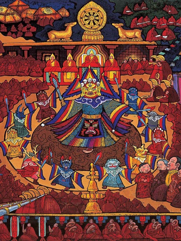 768x1024 Free download HD tibetan art 26 HD tibetan art 23 HD tibetan art