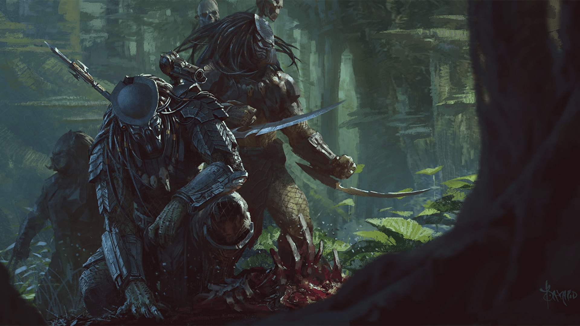 1920x1080 Predators Tracing HD Wallpaper. Background Imagex1080