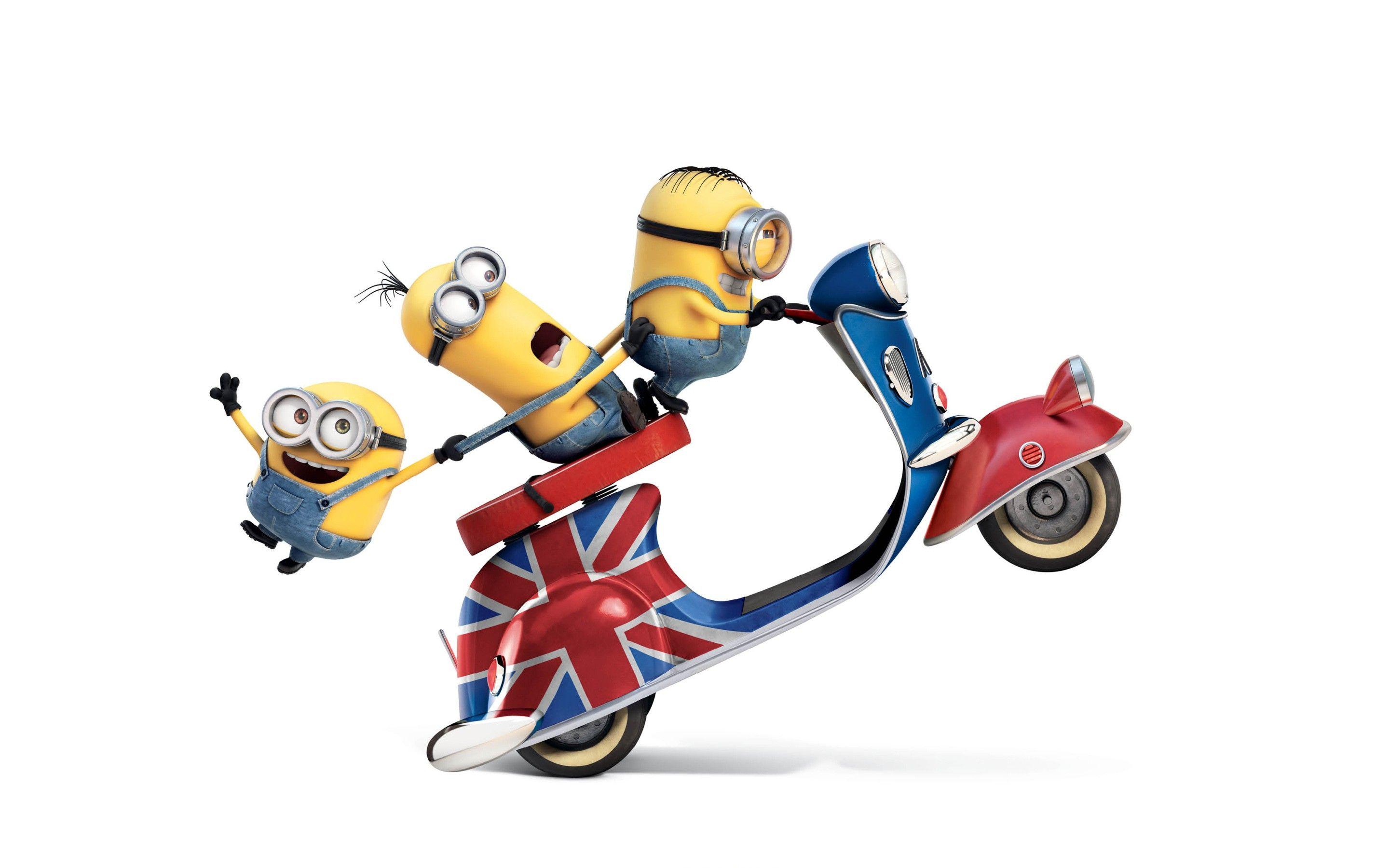 2880x1800 Minions Funny HD Cartoons, 4k Wallpaper, Image, Background