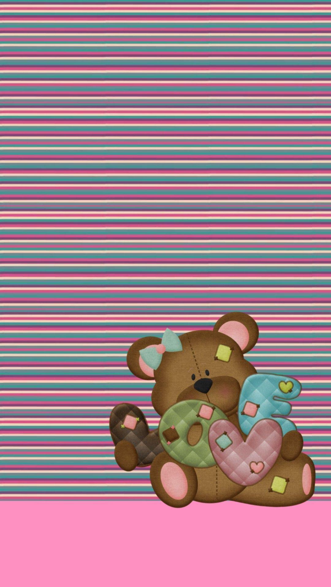 1080x1917 BG.MatchyMatch. Cute wallpaper, Teddy bear