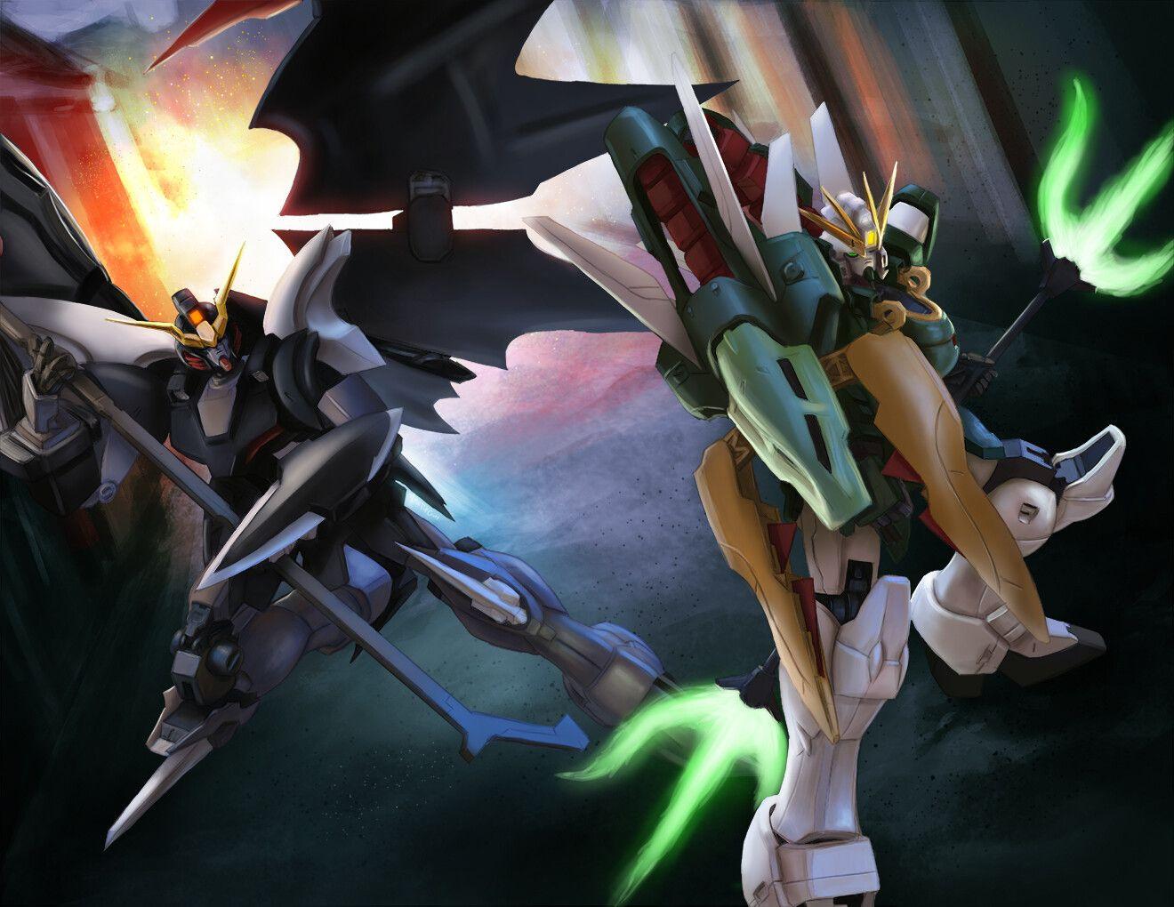 1320x1020 Deathscythe and Nataku, MMATopgun
