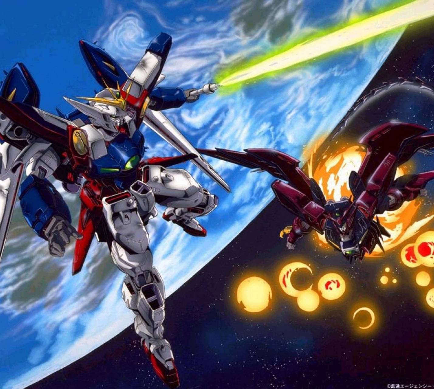 1428x1280 Gundam Wing wallpaper