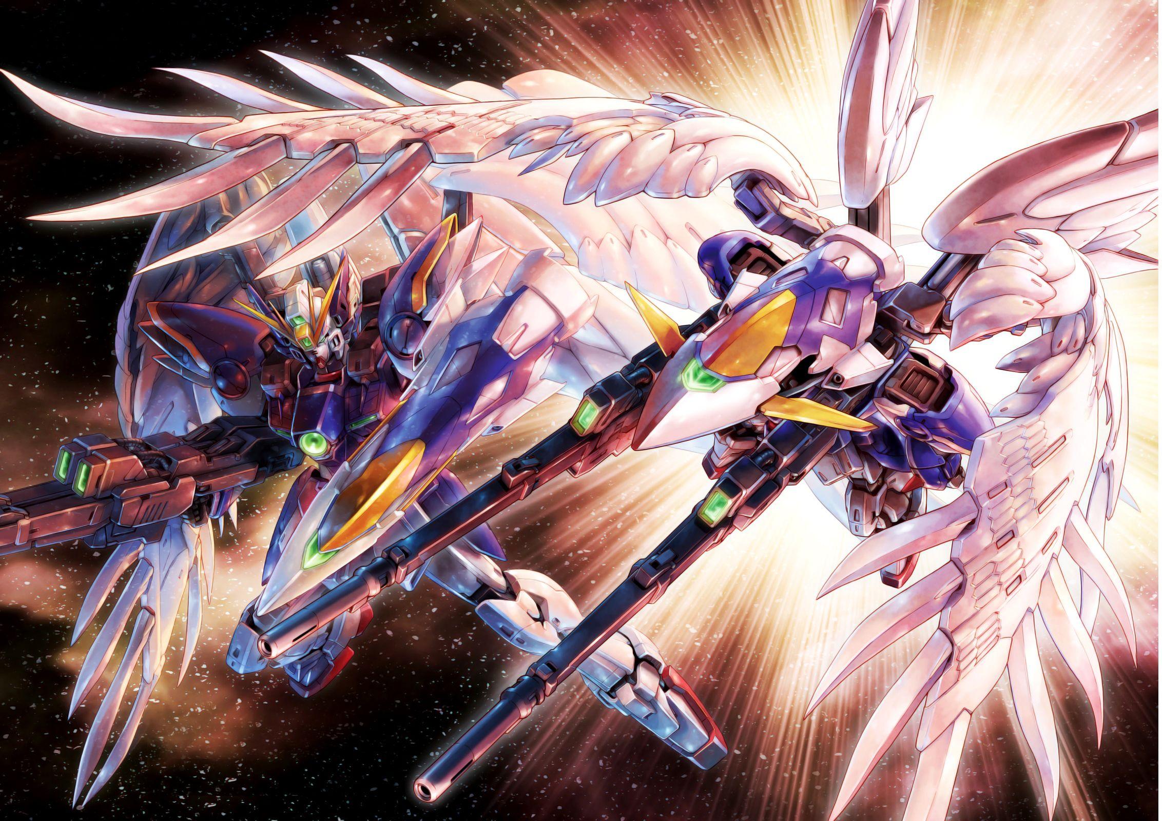2264x1600 Mobile Suit Gundam Wing HD Wallpaper. Background Image