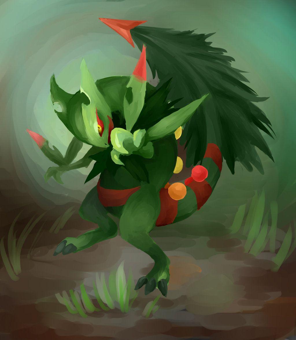 MEGA Sceptile Tier by All0412  DeviantArt