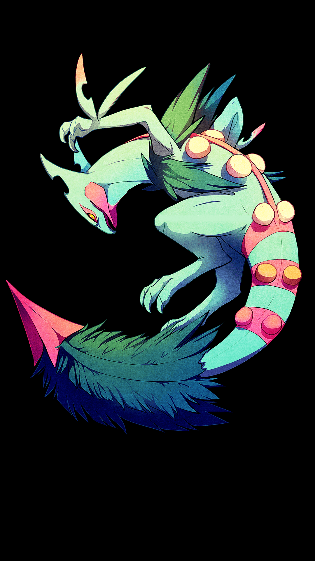 1080x1920 Mega Sceptile! [1080x1920]