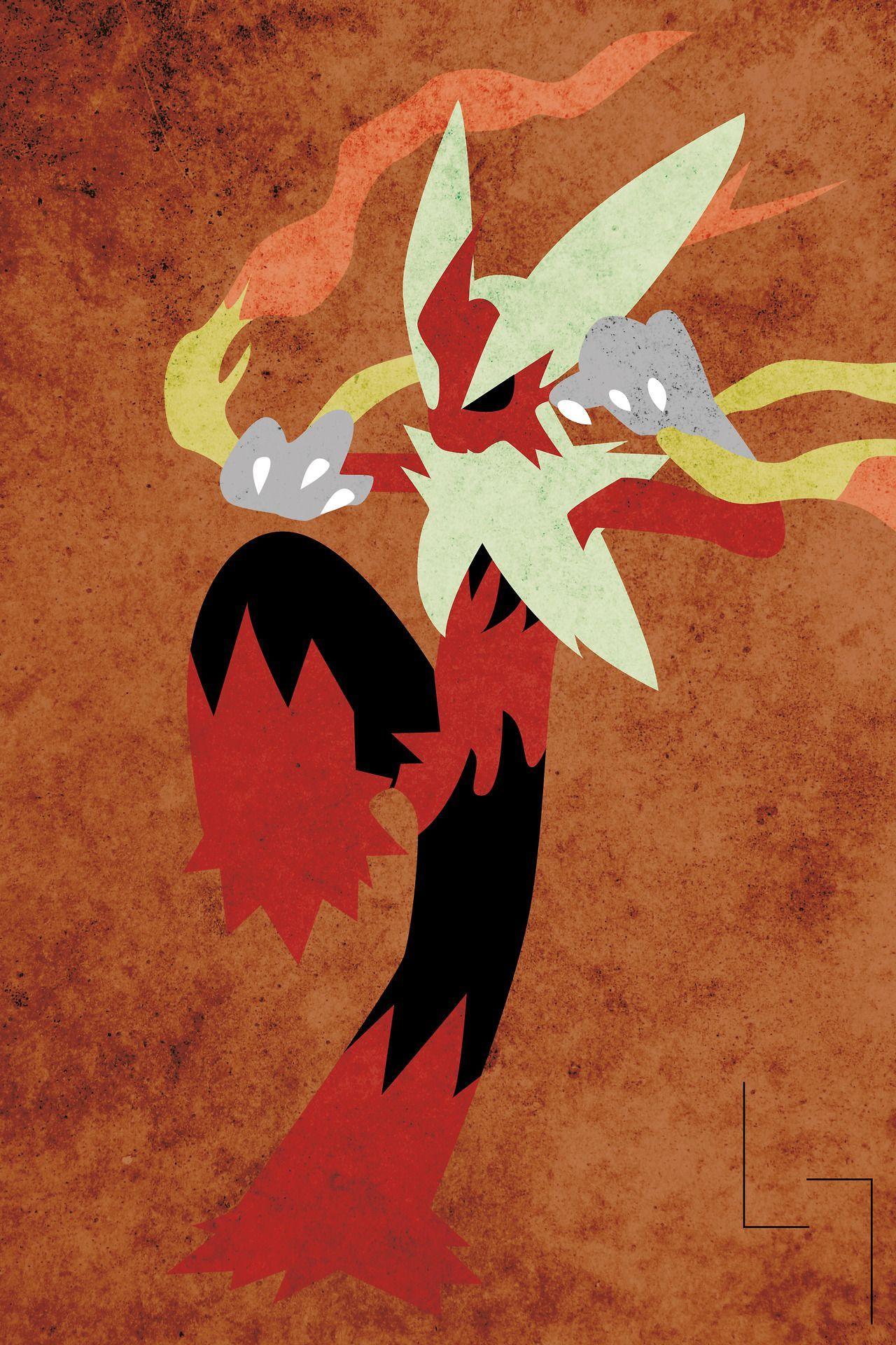 1280x1920 Mega Blaziken by JHTY23. Pokemon poster, Pokemon picture, Pokemon