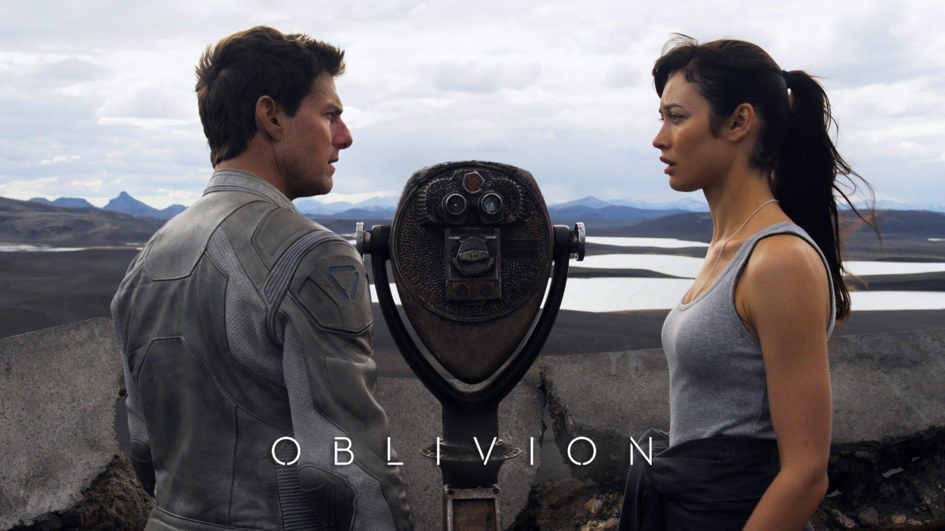 1920x1080 movies, Oblivion (movie), Tom Cruise, Olga Kurylenko Wallpaper HD